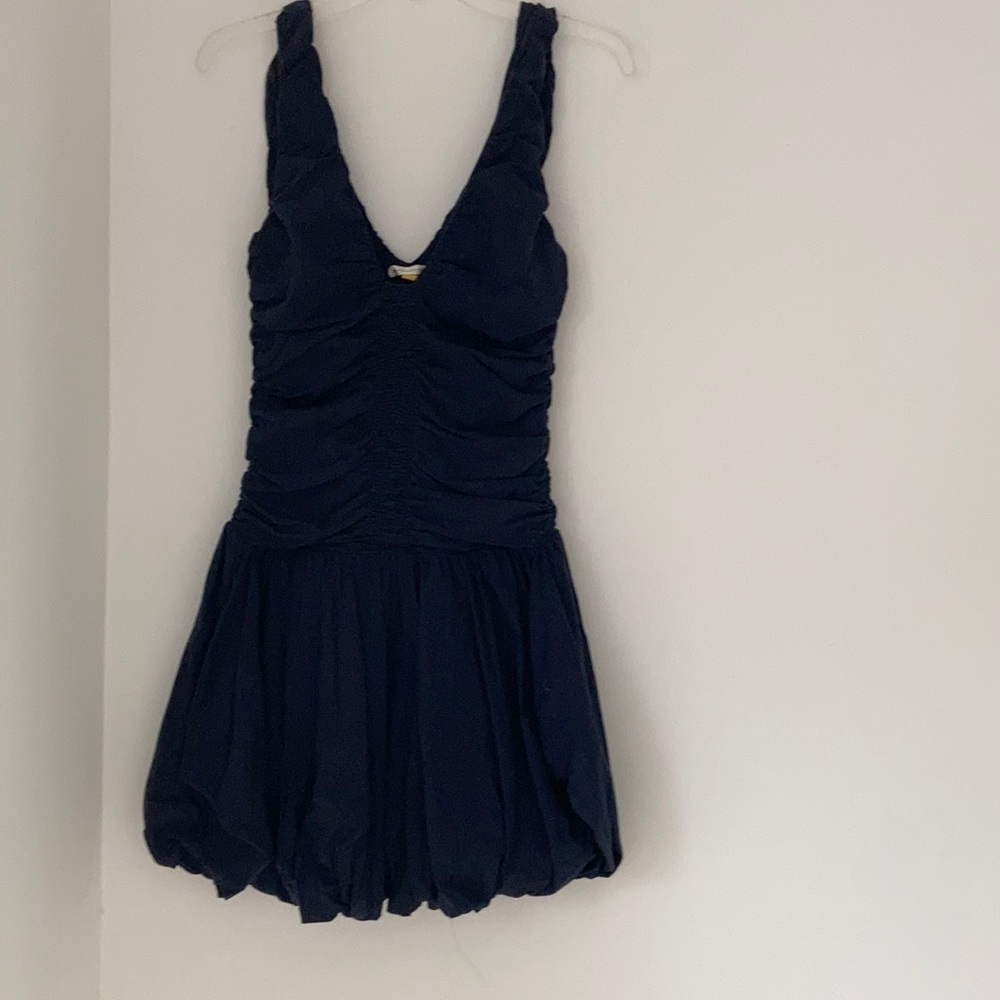 LEIFSDOTTIR  Navy Mini Dress Size Small